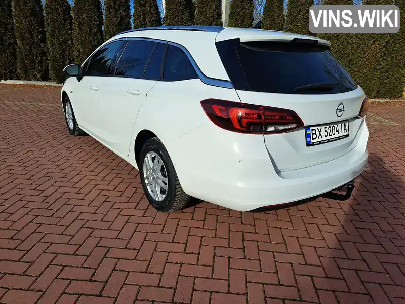 W0VBE8EV0M8000851 Opel Astra 2020 Универсал 1.5 л. Фото 9