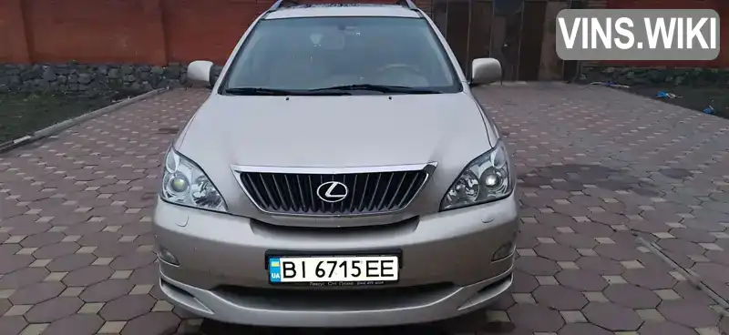 Внедорожник / Кроссовер Lexus RX 2007 3.46 л. Автомат обл. Полтавская, Полтава - Фото 1/21