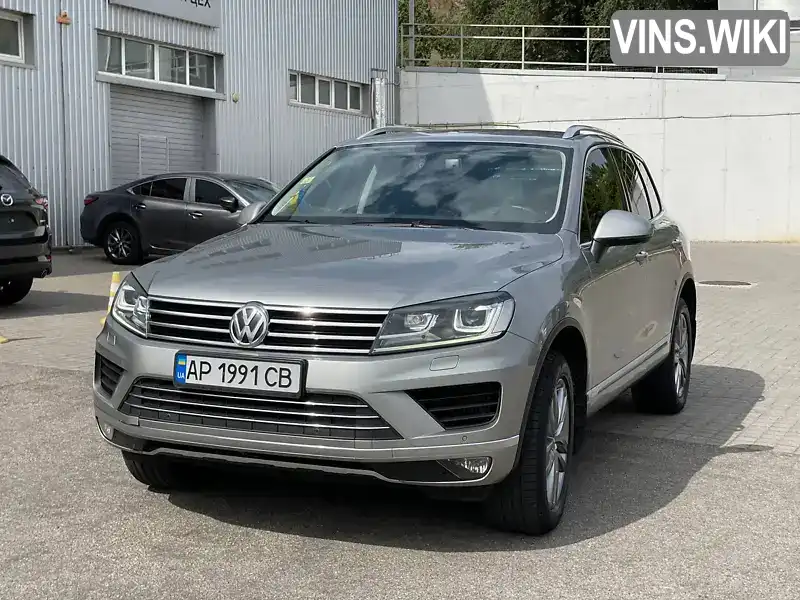 Внедорожник / Кроссовер Volkswagen Touareg 2015 2.97 л. Автомат обл. Запорожская, Запорожье - Фото 1/16