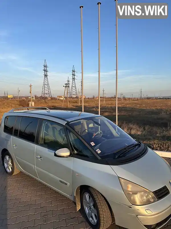 VF1JK0HD632518143 Renault Espace 2004 Мінівен 2.19 л. Фото 1