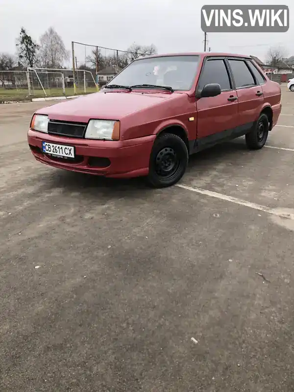 Седан ВАЗ / Lada 21099 1998 1.5 л. Ручна / Механіка обл. Чернігівська, Прилуки - Фото 1/10