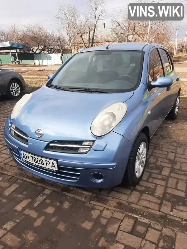 Хэтчбек Nissan Micra 2007 1.24 л. Автомат обл. Донецкая, Славянск - Фото 1/17