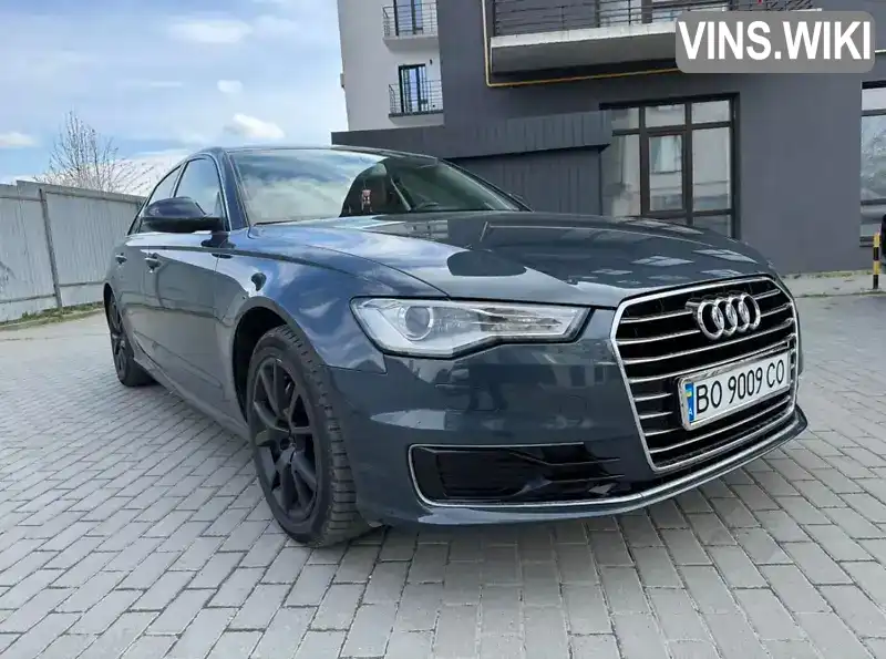 Седан Audi A6 2015 2 л. Автомат обл. Тернопільська, Ланівці - Фото 1/19