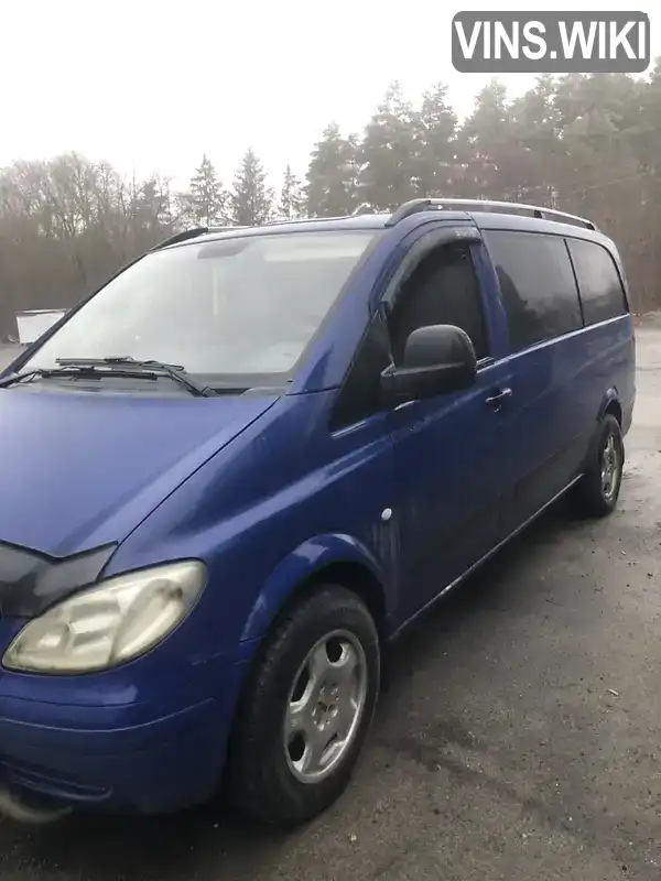 Мінівен Mercedes-Benz Vito 2006 2.15 л. Ручна / Механіка обл. Хмельницька, Хмельницький - Фото 1/21