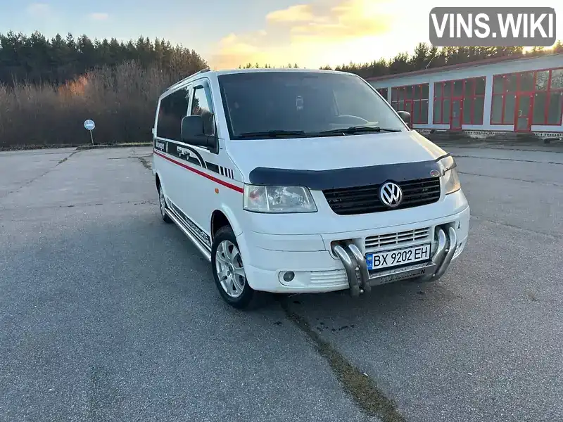 Минивэн Volkswagen Transporter 2007 2.5 л. Ручная / Механика обл. Хмельницкая, Хмельницкий - Фото 1/21