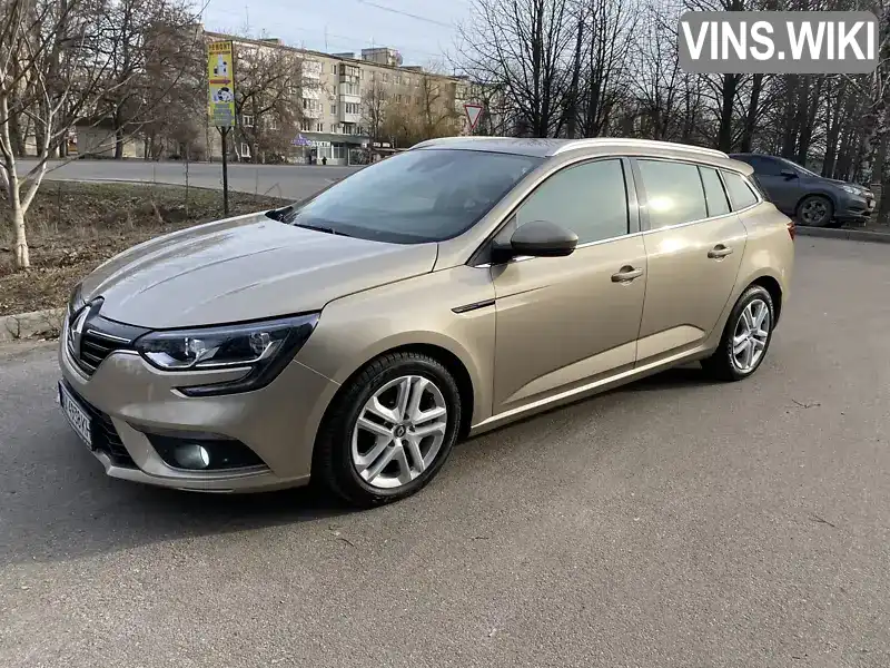 VF1RFB00058743542 Renault Megane 2017 Универсал 1.46 л. Фото 2