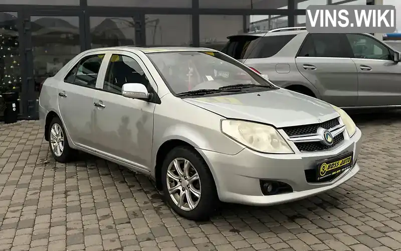 Седан Geely MK 2008 1.59 л. Ручна / Механіка обл. Закарпатська, Міжгір'я - Фото 1/21