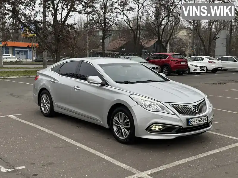 Седан Hyundai Grandeur 2014 3 л. Автомат обл. Одесская, Одесса - Фото 1/18