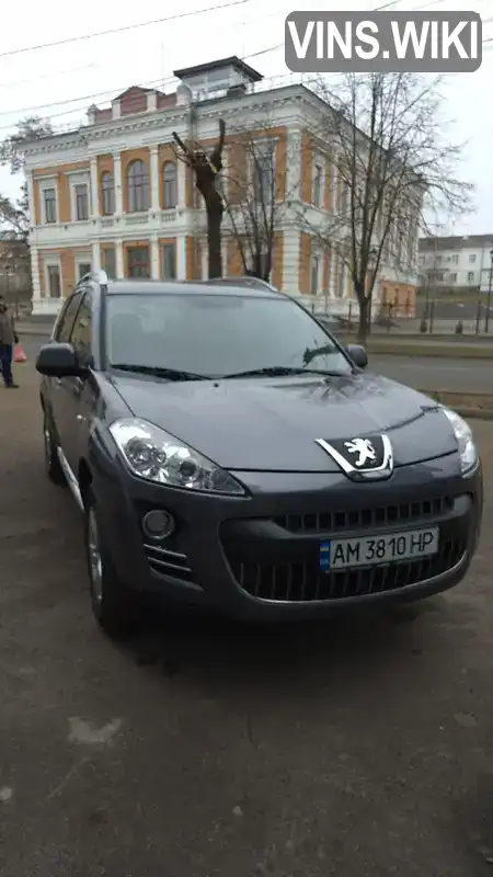 Позашляховик / Кросовер Peugeot 4007 2010 2.18 л. Ручна / Механіка обл. Житомирська, Бердичів - Фото 1/21