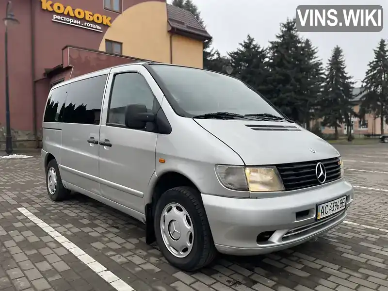 Мінівен Mercedes-Benz V-Class 2002 2.15 л. Ручна / Механіка обл. Волинська, Луцьк - Фото 1/21