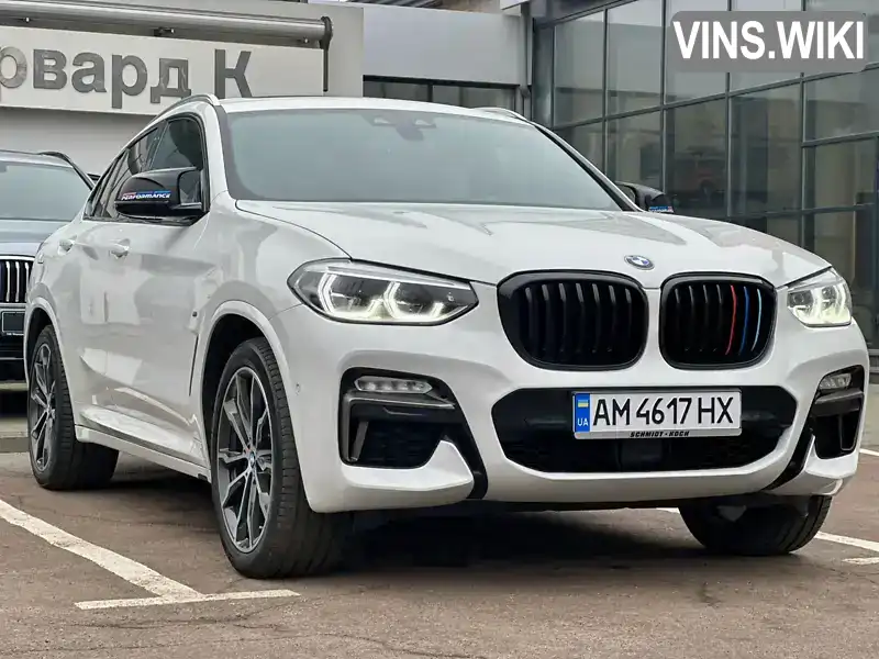 Позашляховик / Кросовер BMW X4 2019 3 л. Автомат обл. Житомирська, Житомир - Фото 1/21