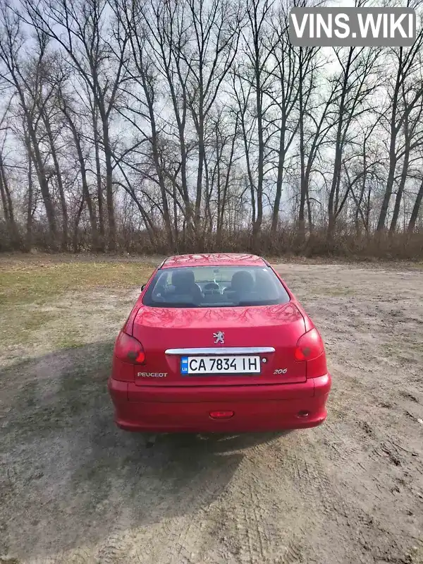 VF32BKFWA72785182 Peugeot 206 2008 Седан 1.36 л. Фото 9