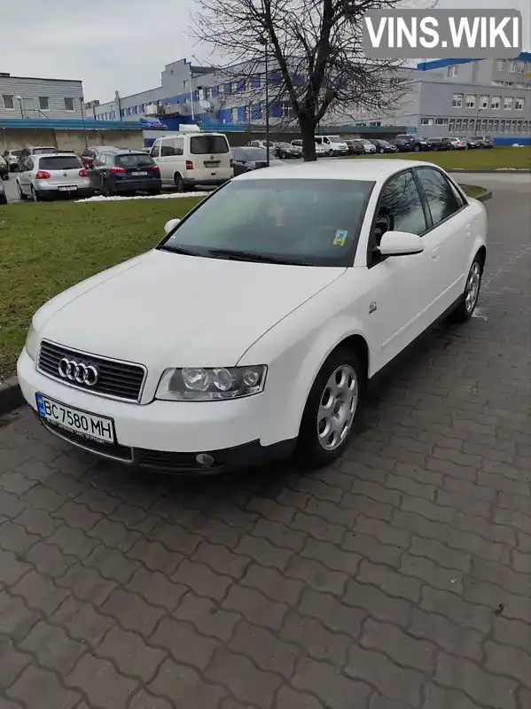 Седан Audi A4 2001 1.6 л. Ручная / Механика обл. Львовская, Червоноград - Фото 1/13