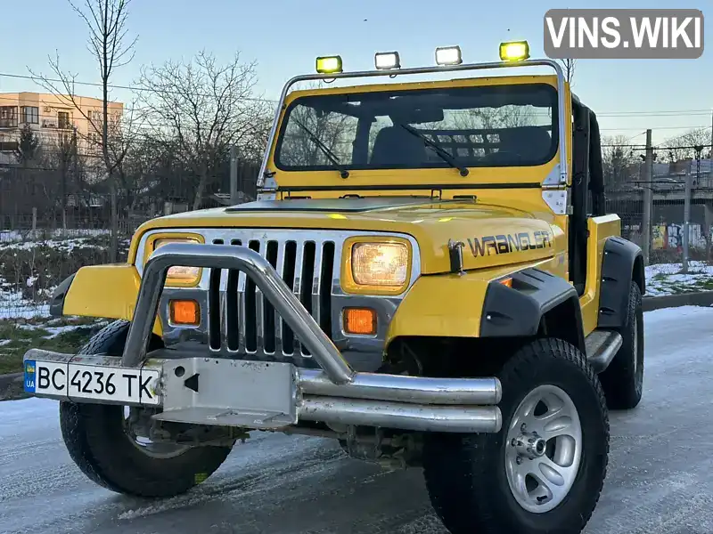 1J4FY19P6RP419896 Jeep Wrangler 1994 Позашляховик / Кросовер 2.47 л. Фото 4