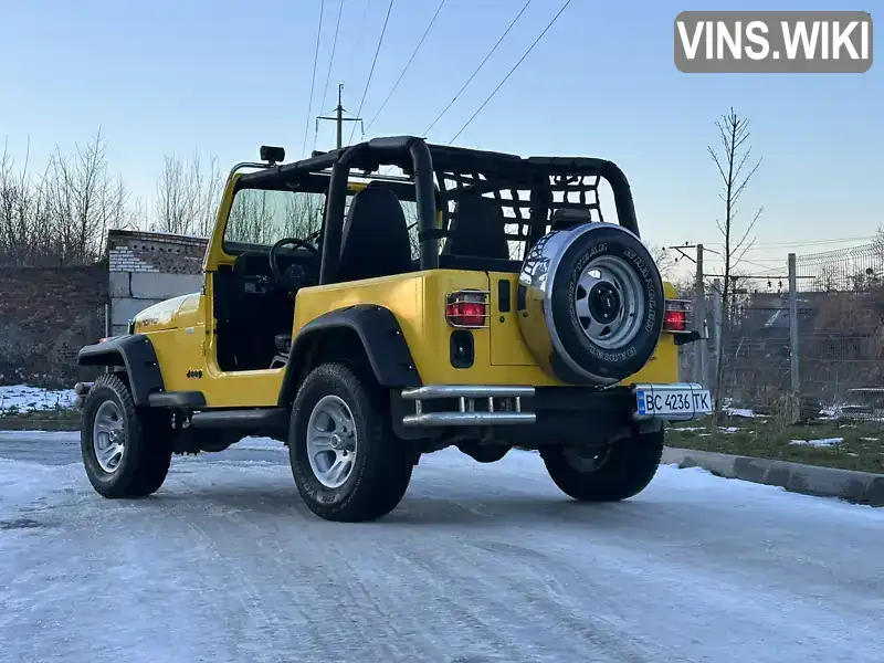 1J4FY19P6RP419896 Jeep Wrangler 1994 Позашляховик / Кросовер 2.47 л. Фото 7