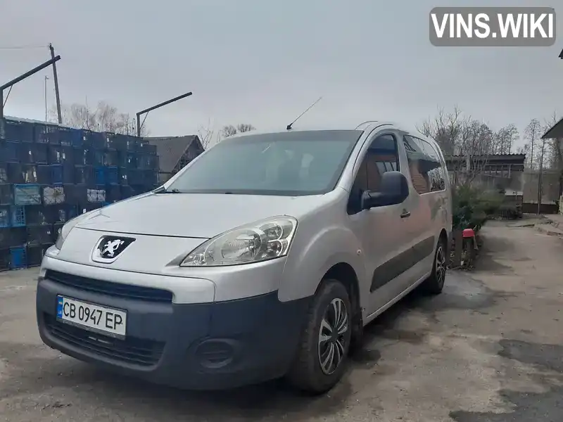 Минивэн Peugeot Partner 2010 1.56 л. Ручная / Механика обл. Черновицкая, Сокиряны - Фото 1/10