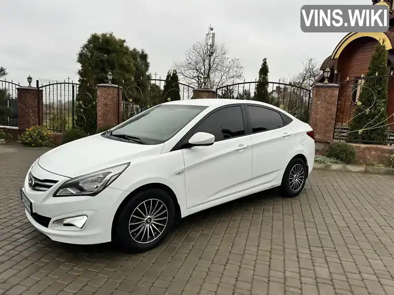 Z94CT41CBHR545490 Hyundai Accent 2016 Седан 1.4 л. Фото 1