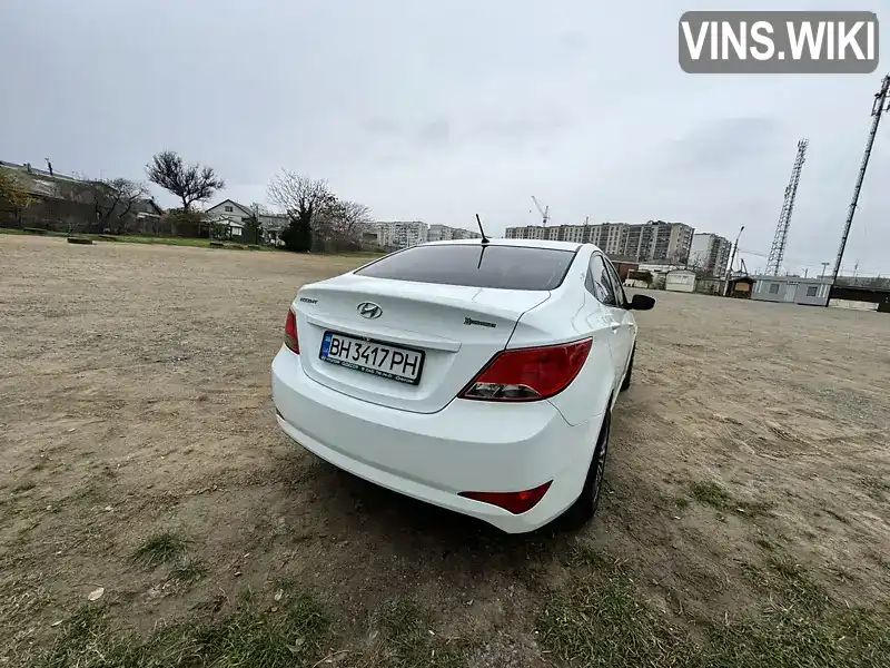 Z94CT41CBHR545490 Hyundai Accent 2016 Седан 1.4 л. Фото 7