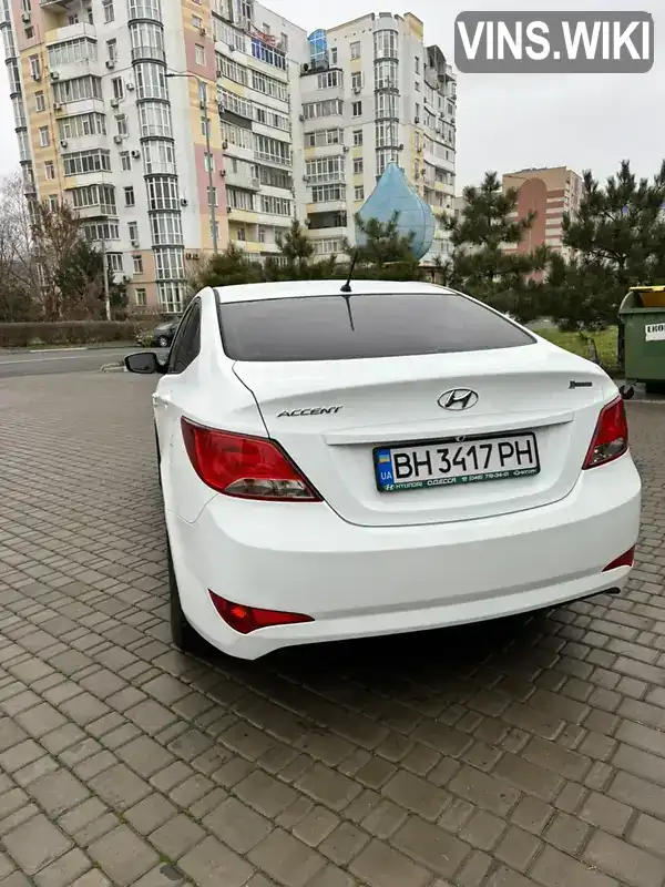 Z94CT41CBHR545490 Hyundai Accent 2016 Седан 1.4 л. Фото 8