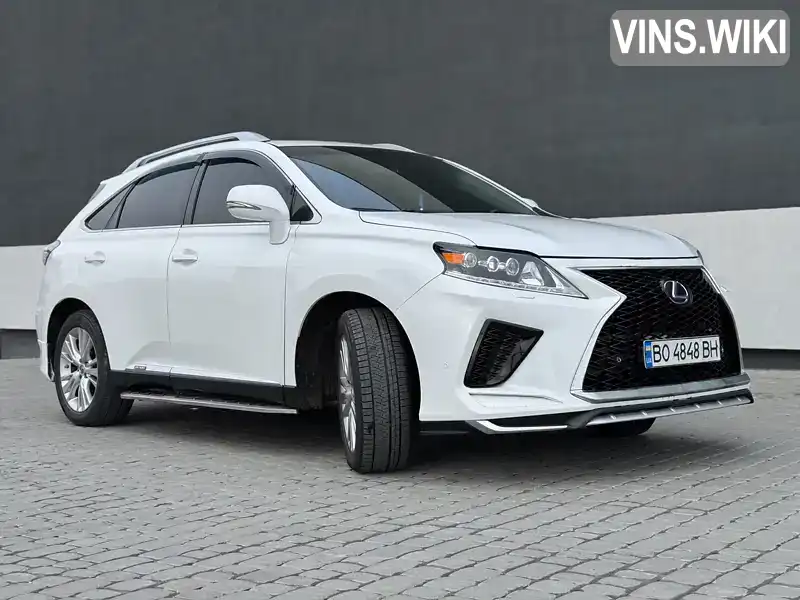 JTJBK1BA8E2035831 Lexus RX 2013 Внедорожник / Кроссовер 3.46 л. Фото 6