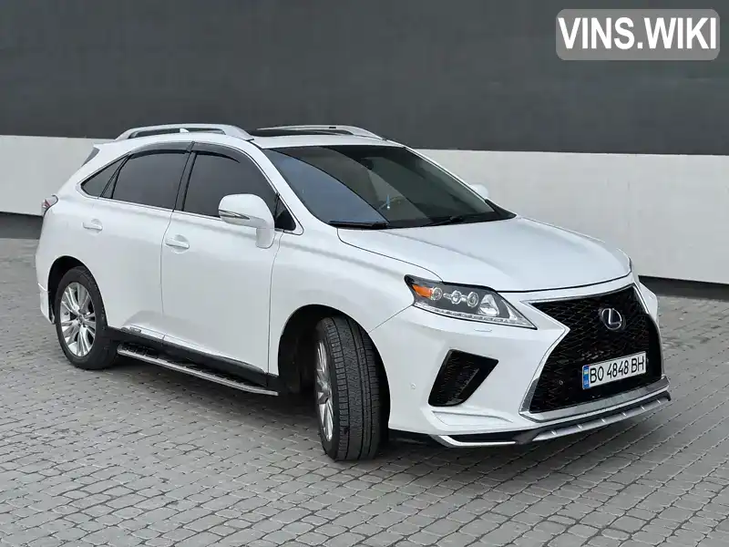 JTJBK1BA8E2035831 Lexus RX 2013 Внедорожник / Кроссовер 3.46 л. Фото 7