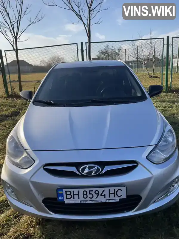 Z94CT41CABR034604 Hyundai Accent 2011 Седан 1.4 л. Фото 1