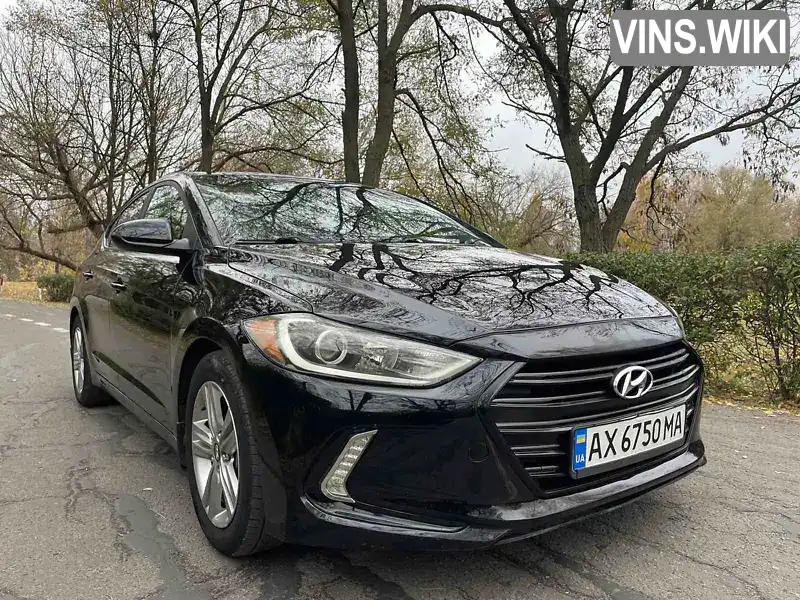 KMHD74LF1HU399490 Hyundai Elantra 2017 Седан 2 л. Фото 4