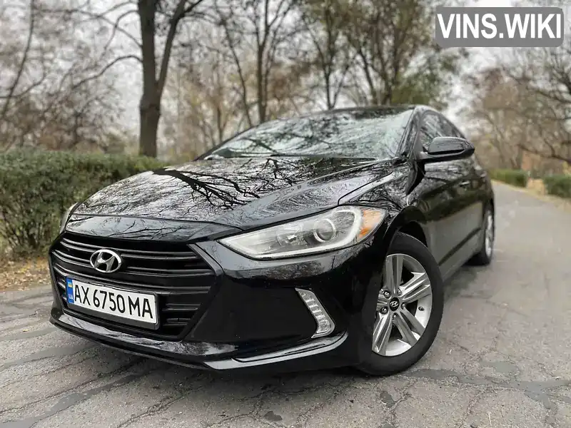 KMHD74LF1HU399490 Hyundai Elantra 2017 Седан 2 л. Фото 9