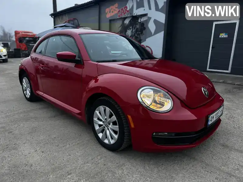 Хэтчбек Volkswagen Beetle 2013 2.5 л. Автомат обл. Житомирская, Житомир - Фото 1/21