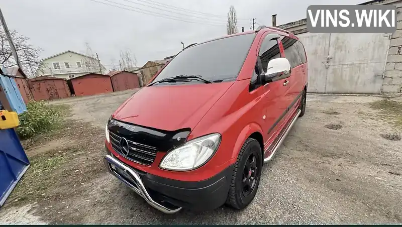 Мінівен Mercedes-Benz Vito 2008 2.15 л. Ручна / Механіка обл. Полтавська, Кременчук - Фото 1/21