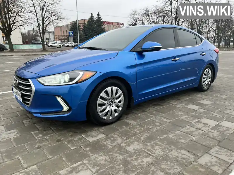 5NPD84LF0HH105668 Hyundai Elantra 2016 Седан 2 л. Фото 2