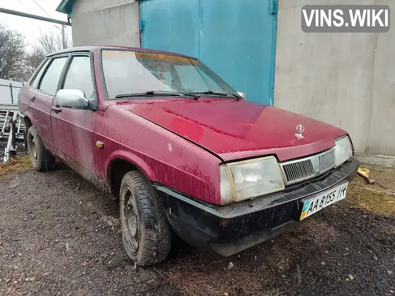 Седан ВАЗ / Lada 21099 1995 1.5 л. обл. Черкасская, Смела - Фото 1/7