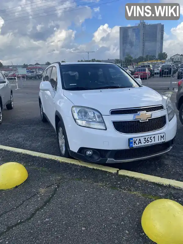 Мінівен Chevrolet Orlando 2011 1.8 л. Ручна / Механіка обл. Дніпропетровська, Дніпро (Дніпропетровськ) - Фото 1/4