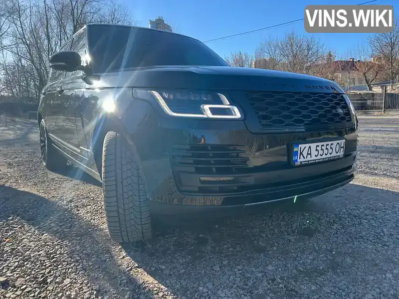 Внедорожник / Кроссовер Land Rover Range Rover 2019 5 л. обл. Киевская, Киев - Фото 1/16