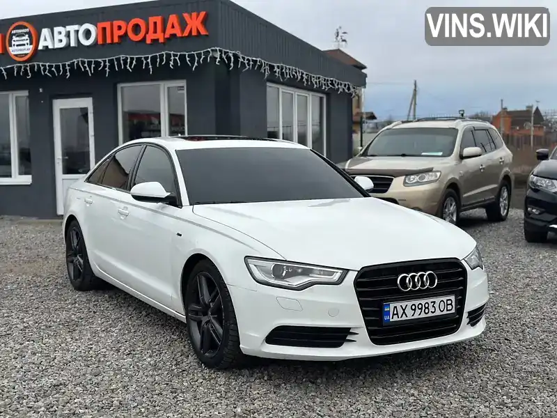 Седан Audi A6 2014 1.98 л. обл. Харьковская, location.city.pisochyn - Фото 1/17