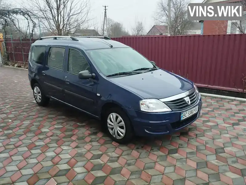 Седан Dacia Logan 2009 1.39 л. Ручна / Механіка обл. Львівська, Львів - Фото 1/21