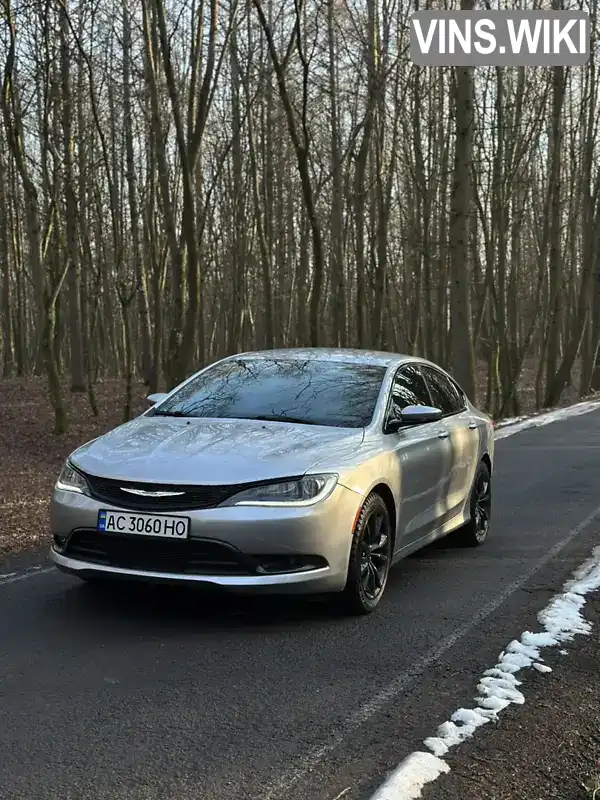 1C3CCCBB3FN670727 Chrysler 200 2015 Седан 2.36 л. Фото 1