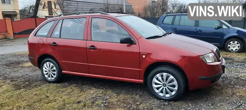 TMBJC46Y144120713 Skoda Fabia 2004 Універсал 1.39 л. Фото 4