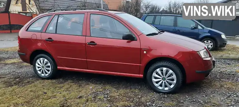 TMBJC46Y144120713 Skoda Fabia 2004 Універсал 1.39 л. Фото 5