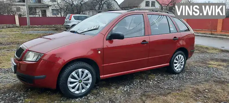 TMBJC46Y144120713 Skoda Fabia 2004 Універсал 1.39 л. Фото 8