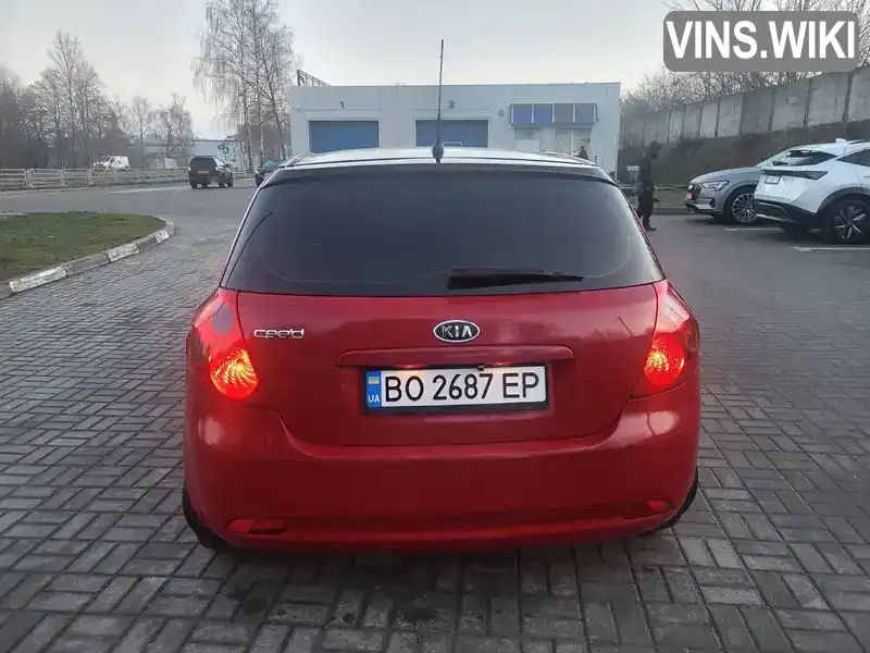 U5YFF24228L082577 Kia Ceed 2007 Хетчбек 1.6 л. Фото 8