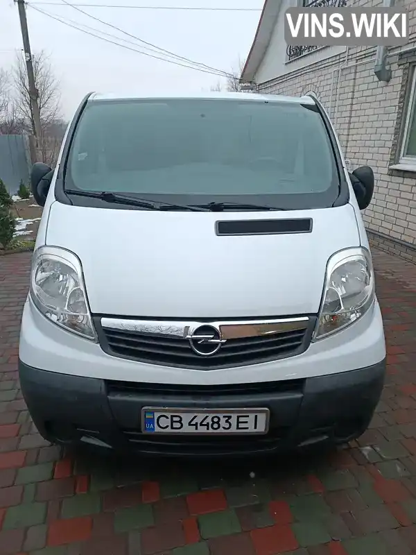 Минивэн Opel Vivaro 2011 2 л. Ручная / Механика обл. Черниговская, Прилуки - Фото 1/20