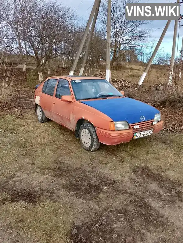 W0L000034F5164044 Opel Kadett 1985 Хетчбек 1.6 л. Фото 1