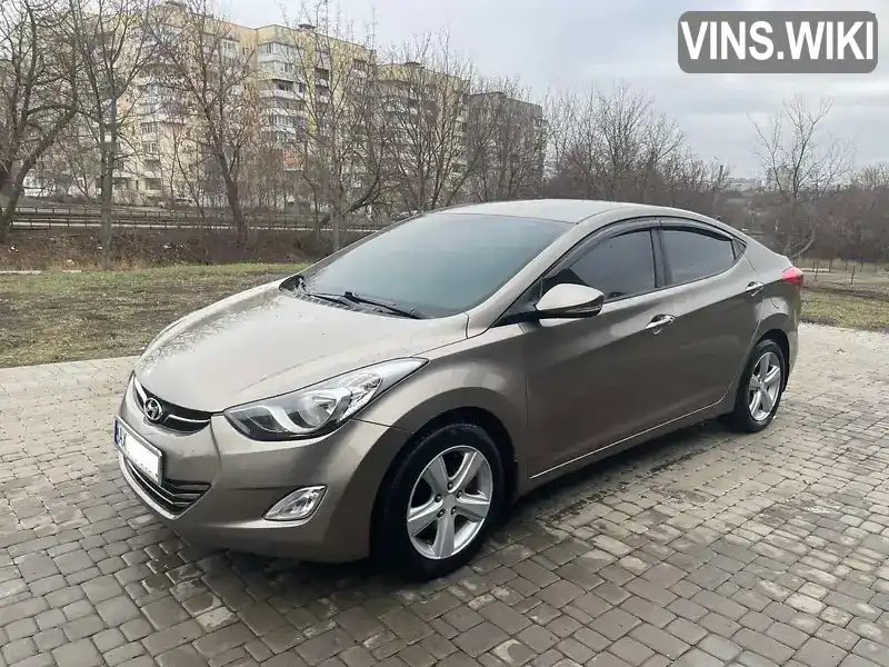 Седан Hyundai Elantra 2012 1.8 л. Автомат обл. Харьковская, Харьков - Фото 1/12