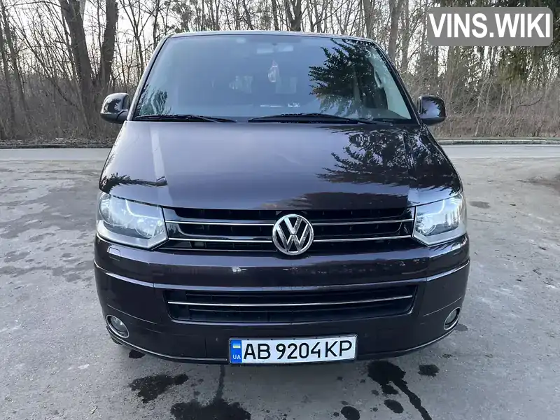 Мінівен Volkswagen Transporter 2012 2 л. Ручна / Механіка обл. Вінницька, Хмільник - Фото 1/16