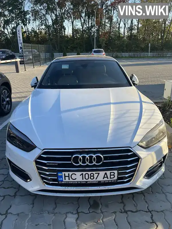 WAUBNCF54JA010747 Audi A5 2017 Кабриолет 1.98 л. Фото 1