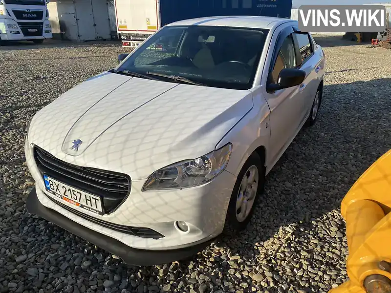 Седан Peugeot 301 2013 1.2 л. Ручная / Механика обл. Хмельницкая, Хмельницкий - Фото 1/12