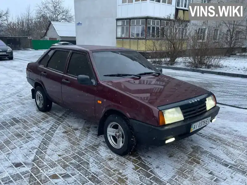 Седан ВАЗ / Lada 21099 2007 1.6 л. Ручная / Механика обл. Житомирская, Звягель - Фото 1/16