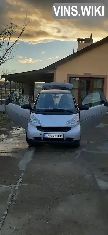 Купе Smart Fortwo 2008 1 л. Автомат обл. Одеська, Одеса - Фото 1/11