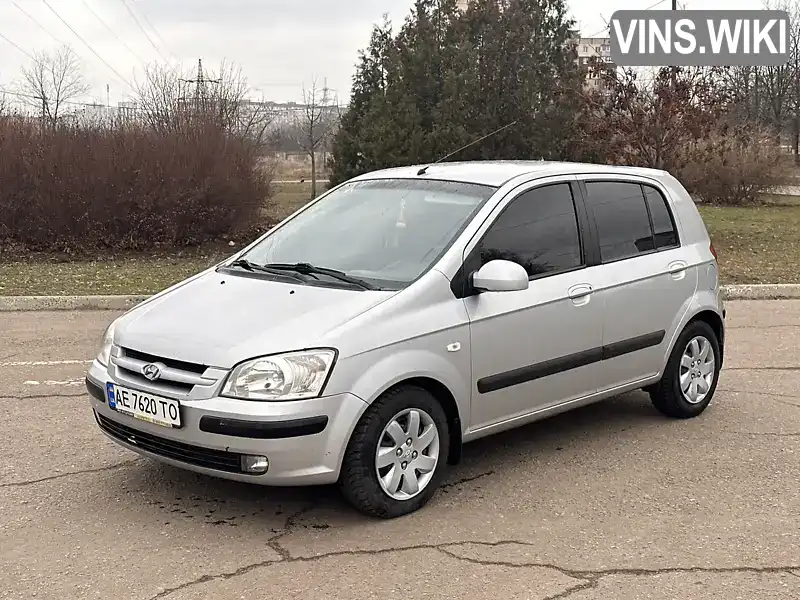 Хэтчбек Hyundai Getz 2005 1.4 л. Ручная / Механика обл. Днепропетровская, Кривой Рог - Фото 1/14